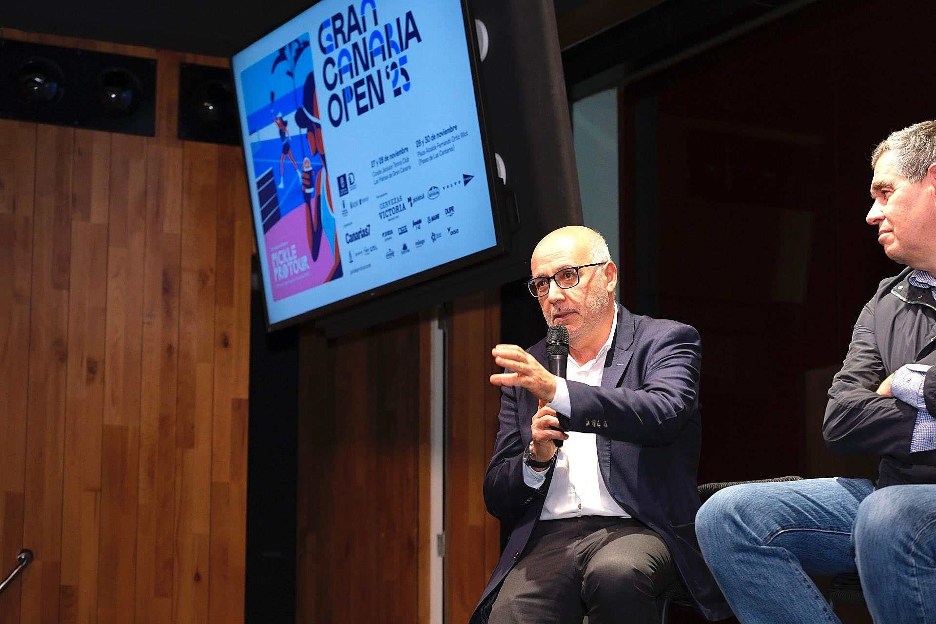 Presentación del campeonato de Pickleball Gran Canaria Open'25, en imágenes