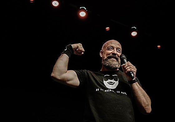 Goyo Jiménez, durante uno de sus 'shows'.