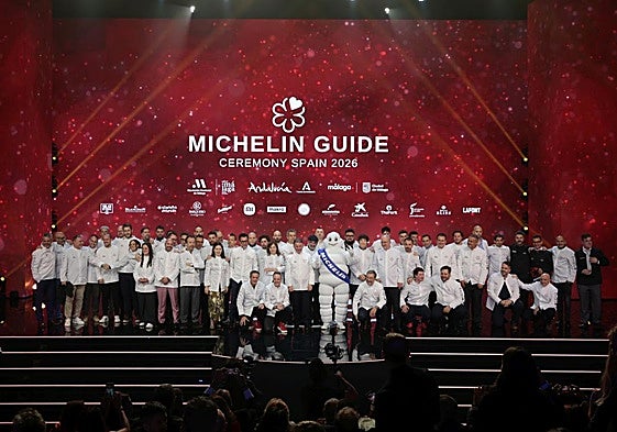 Todos los premiados en la Gala Michelin España 2026
