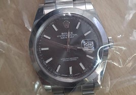 Imagen del reloj sustraído.