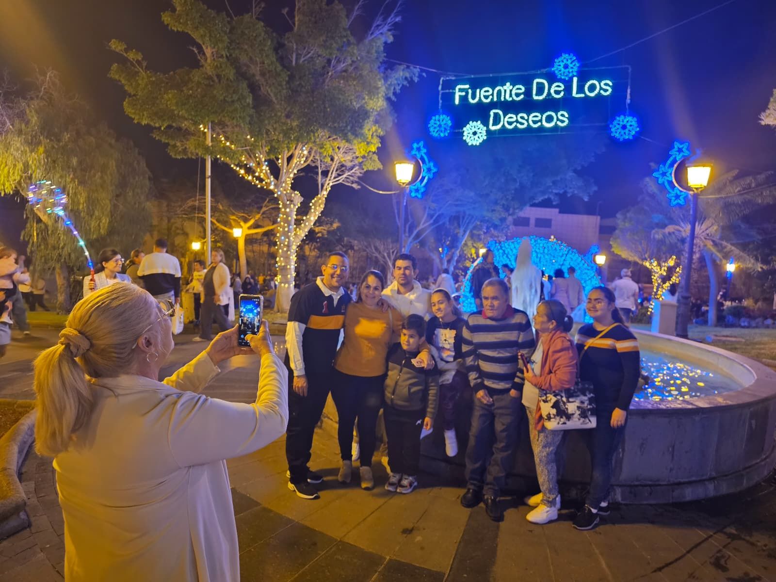 La inauguración de la Navidad en Telde, en imágenes