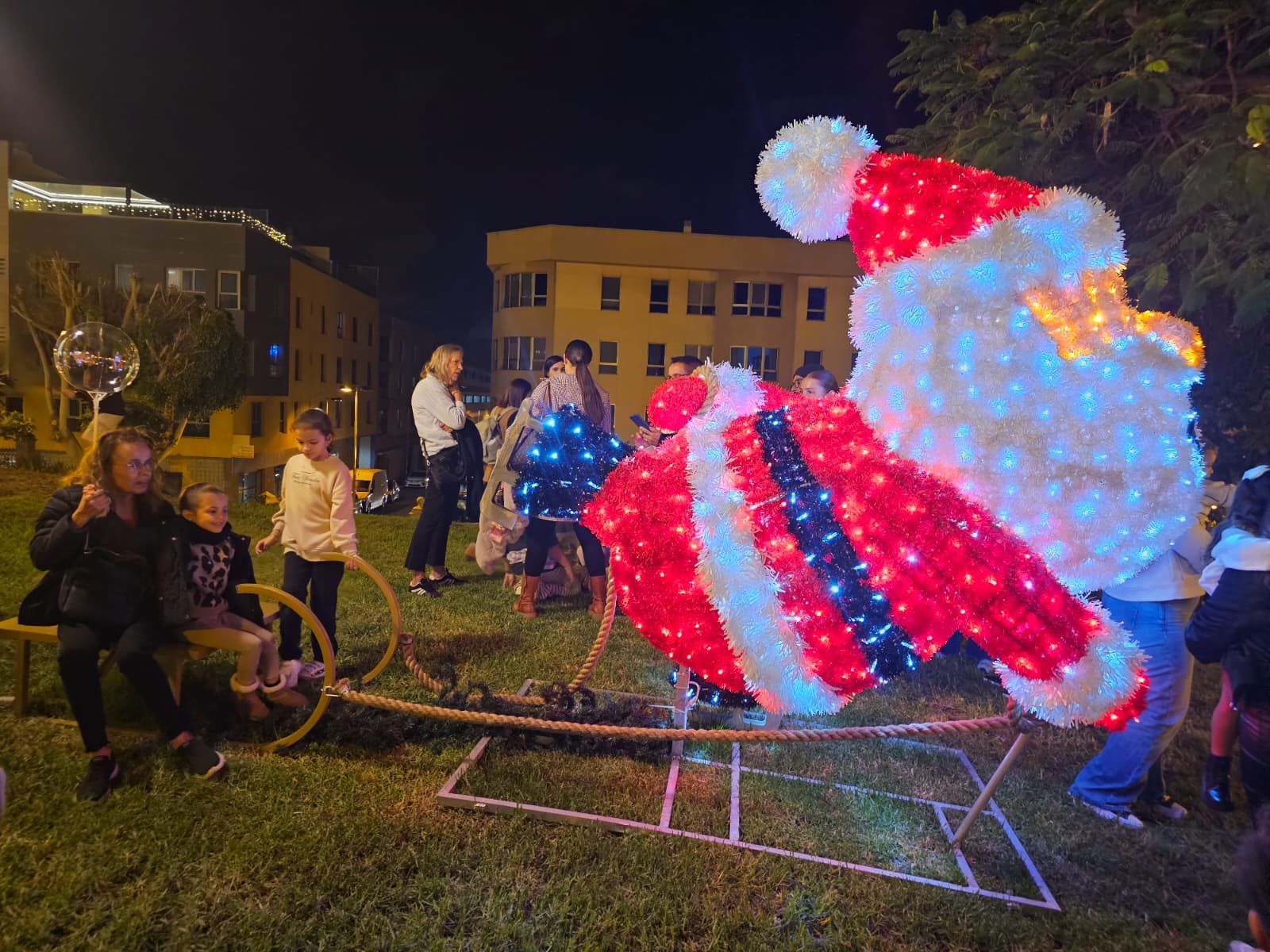 La inauguración de la Navidad en Telde, en imágenes