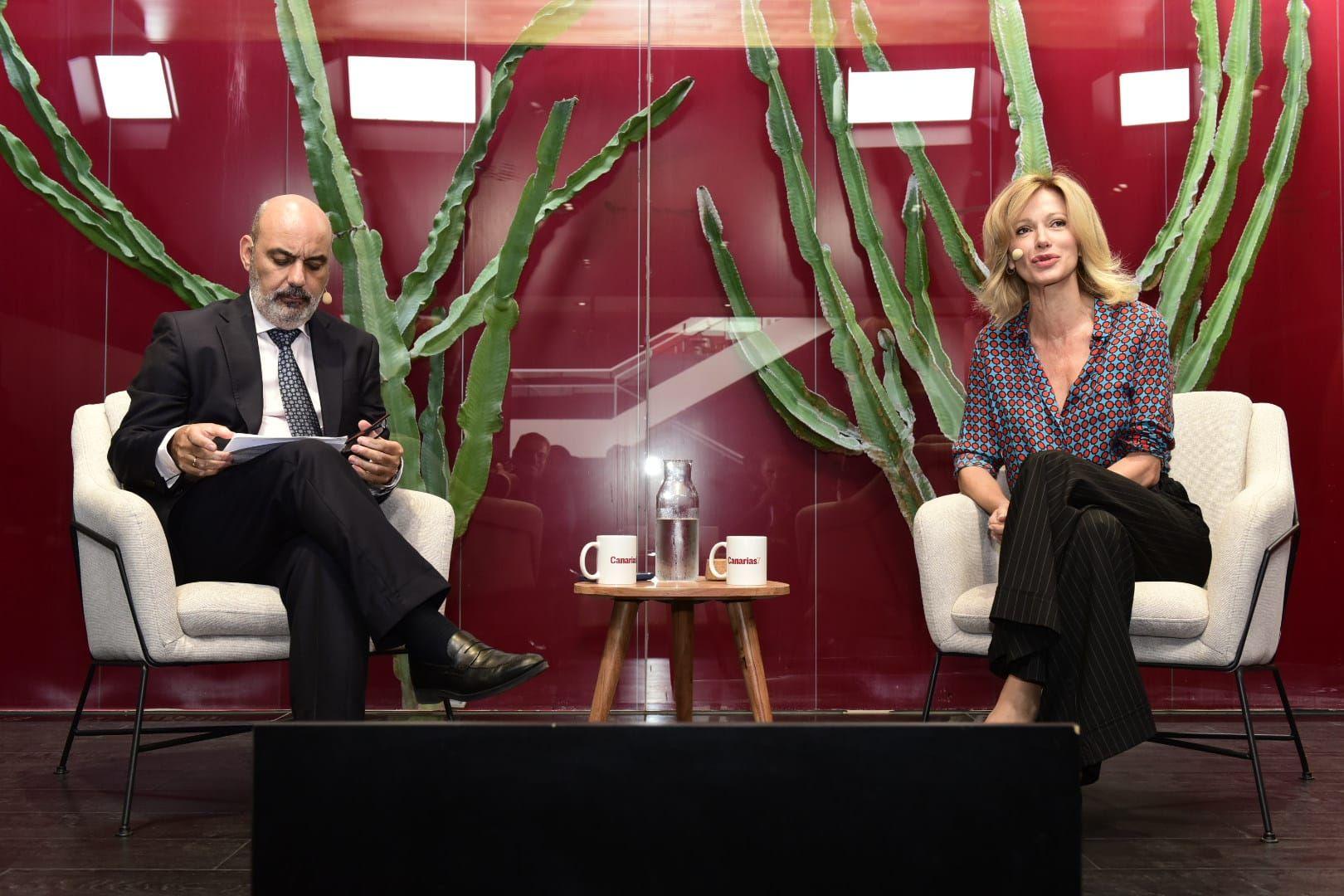 La visita de la periodista Susanna Griso a CANARIAS7, en imágenes