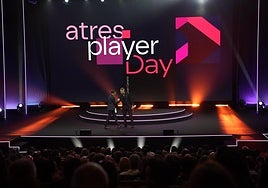 Imagen de la gala de Atresmedia en el Auditorio de Agüimes.