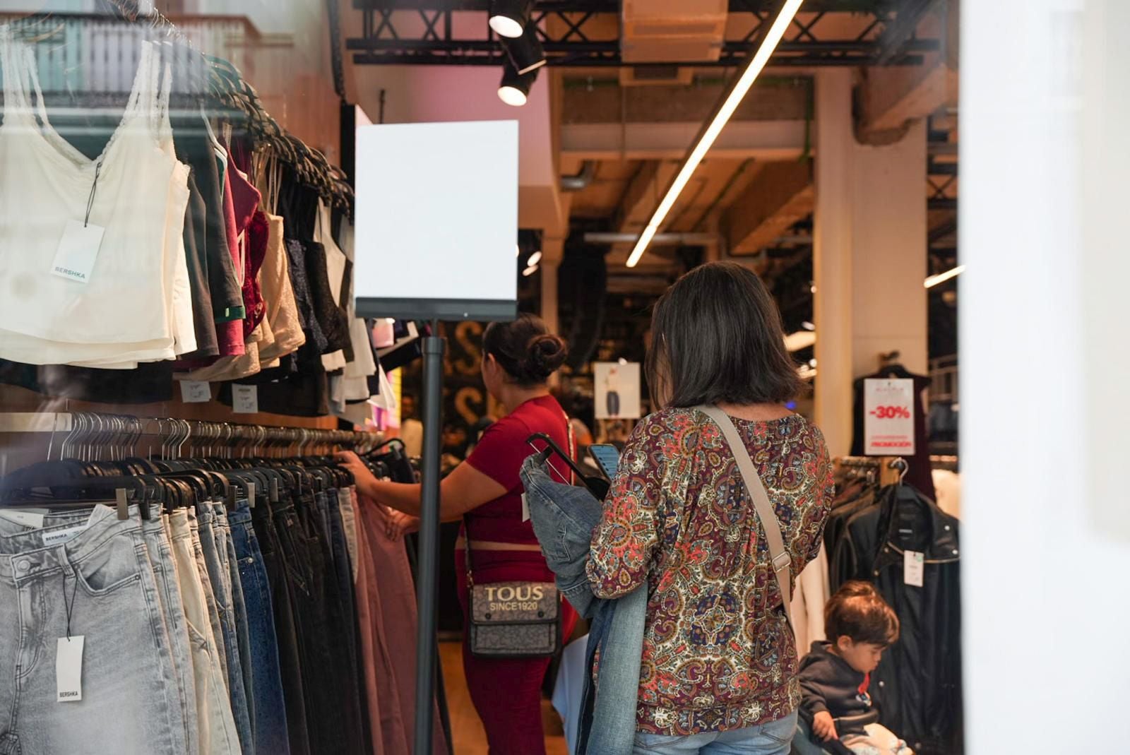 Imágenes del último día de compras por el Black Friday