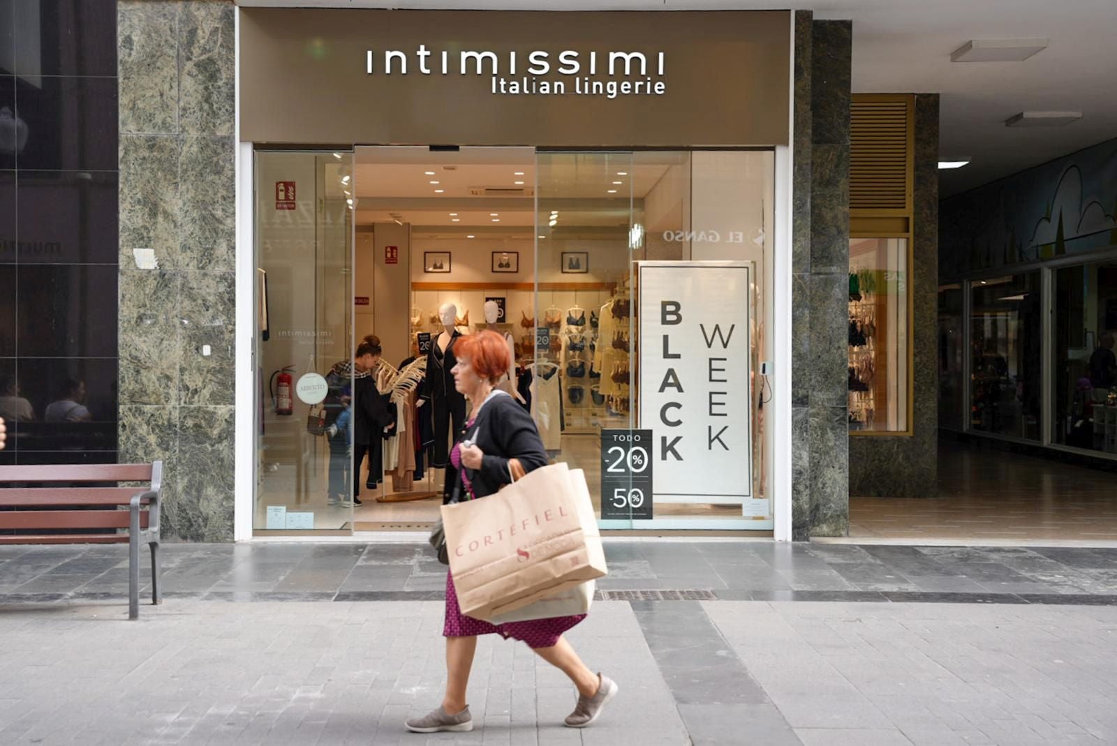 Imágenes del último día de compras por el Black Friday