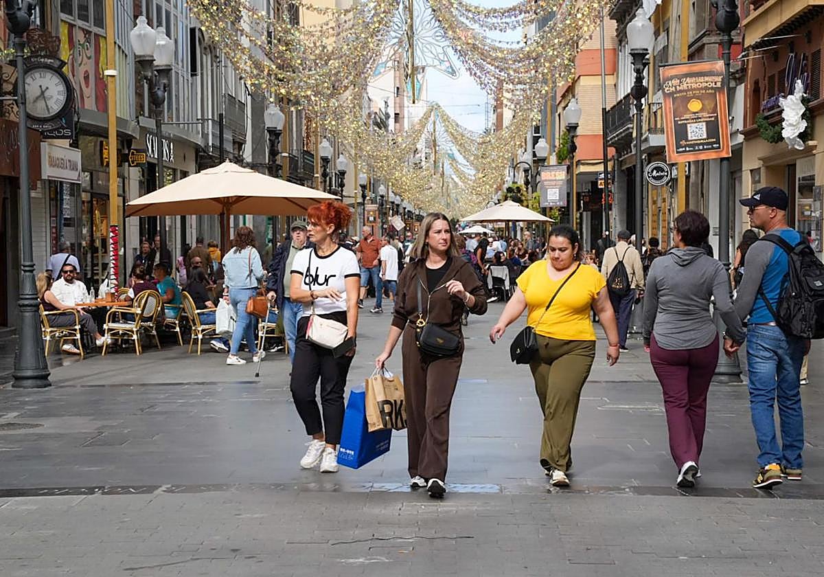Imágenes del último día de compras por el Black Friday