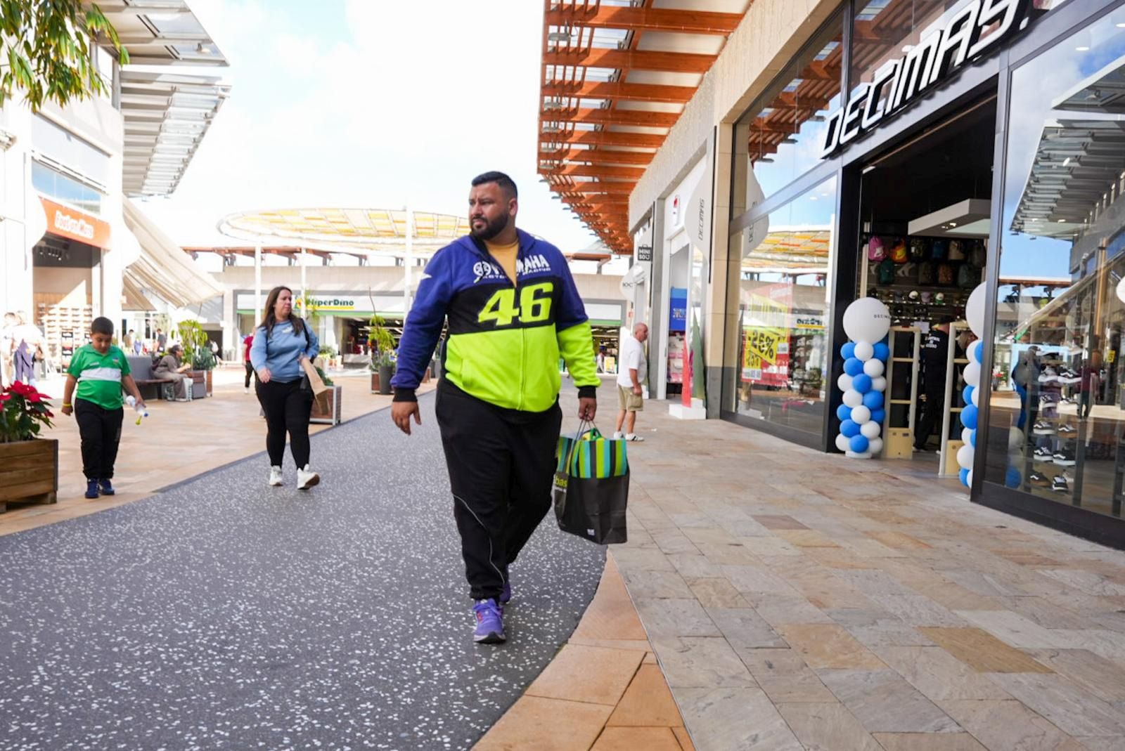 Imágenes del último día de compras por el Black Friday