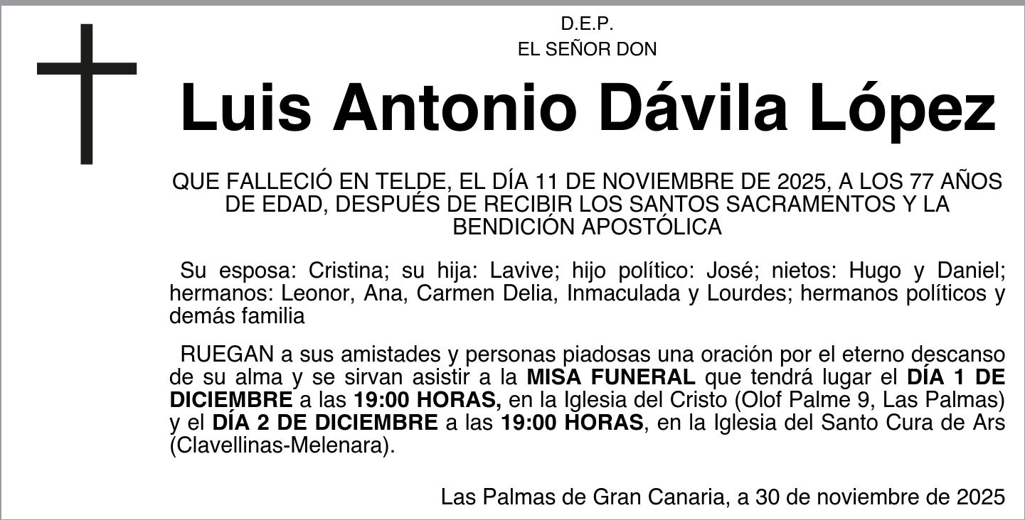 Luis Antonio Dávila López