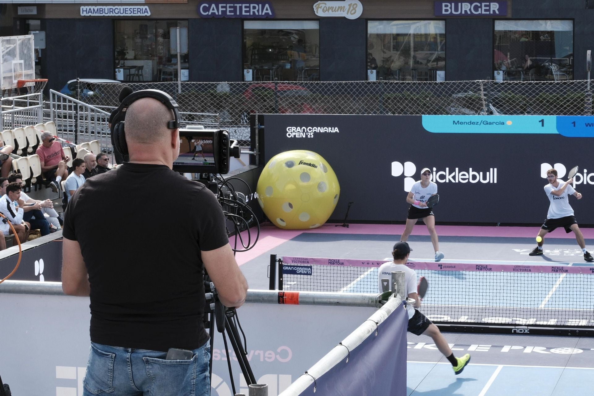 Así fue la final de dobles mixto de pickleball