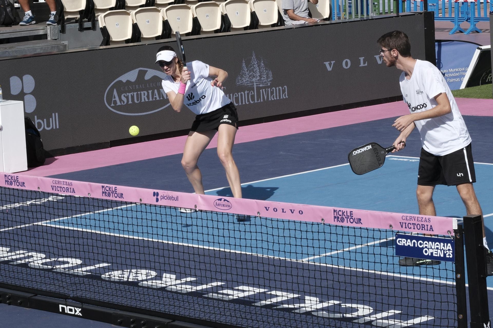 Así fue la final de dobles mixto de pickleball
