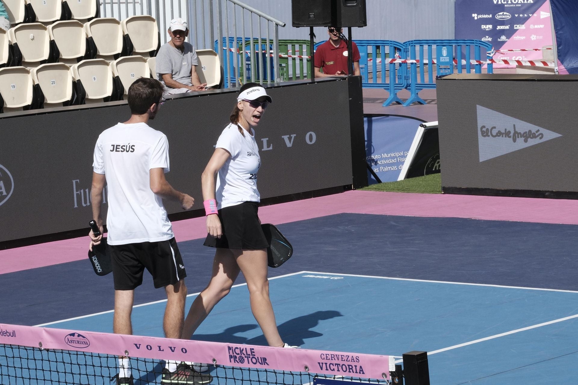 Así fue la final de dobles mixto de pickleball