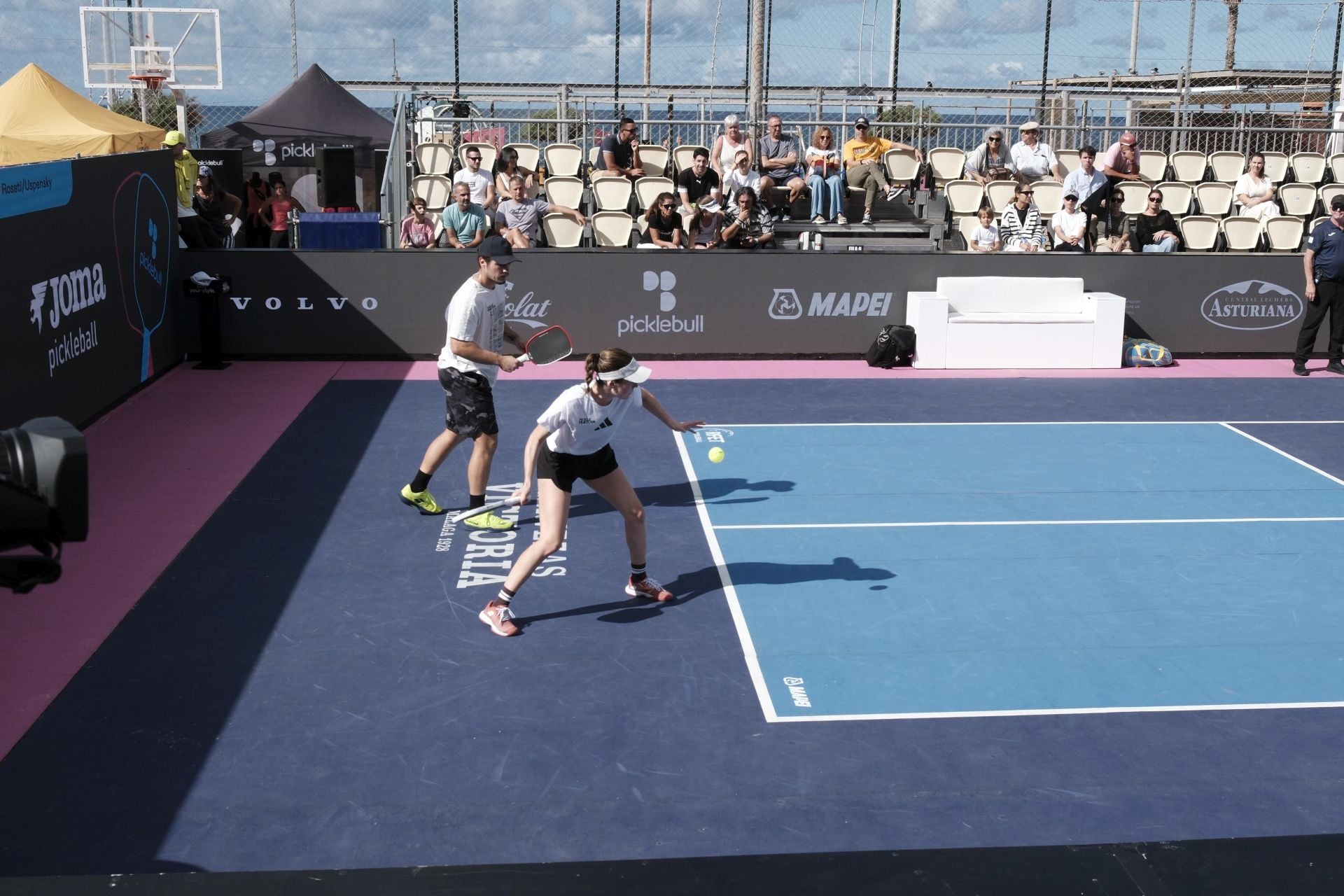 Así fue la final de dobles mixto de pickleball