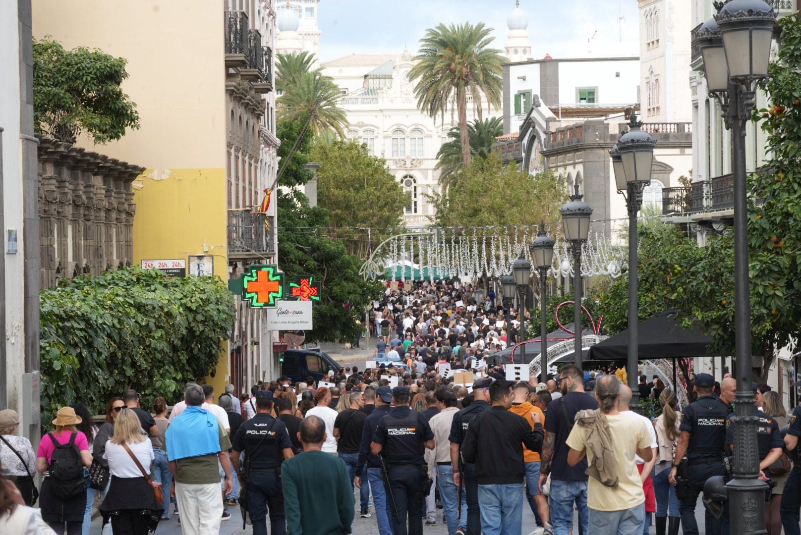 La manifestación de autónomos, en imágenes