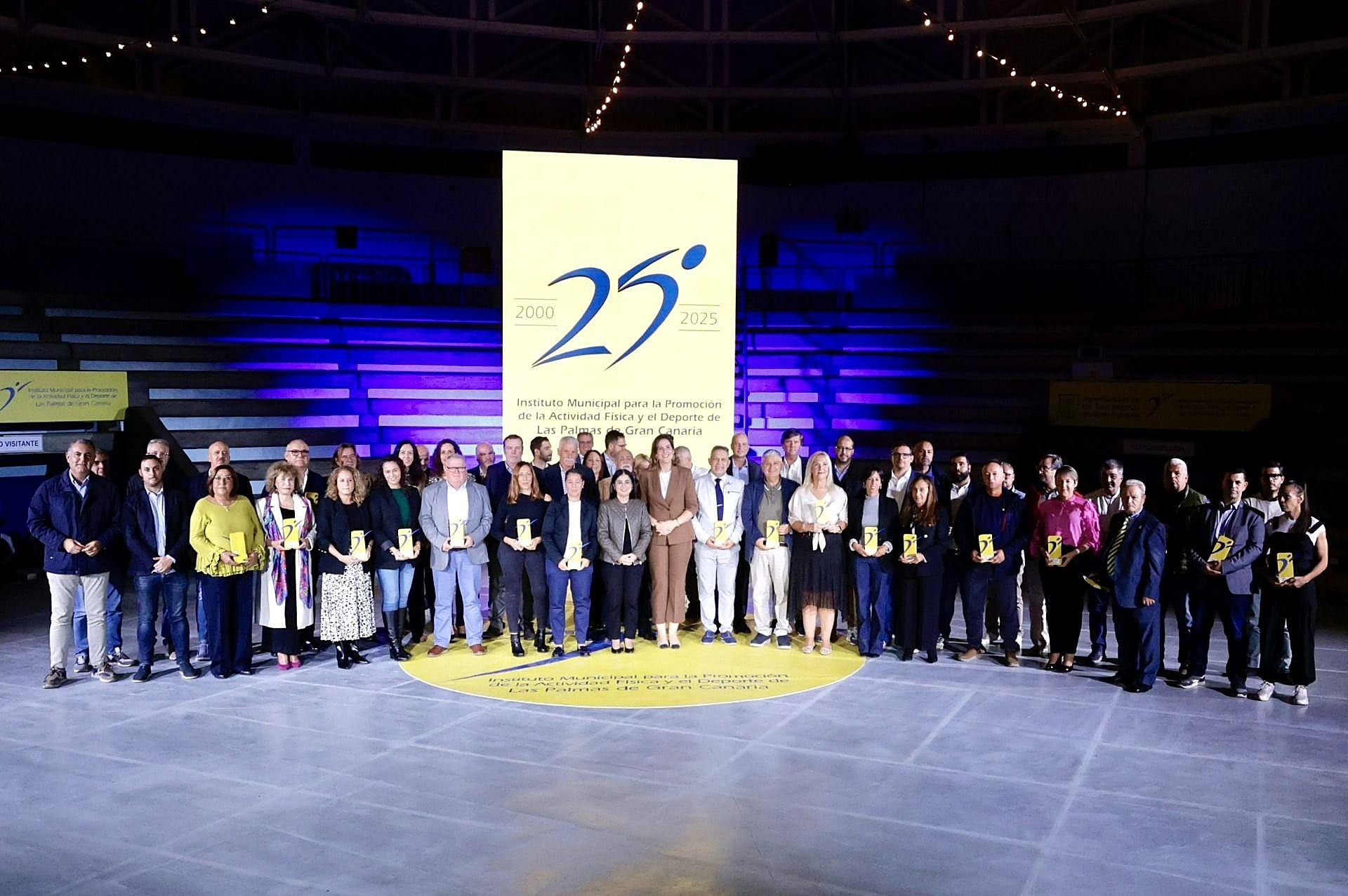 Las Palmas de Gran Canaria celebra el 25 aniversario del Instituto Municipal para la Promoción de la Actividad Física y el Deporte