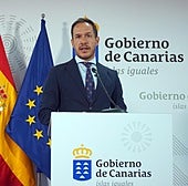 El consejero de Transición Ecológica y Energía, Mariano Hernández Zapata.