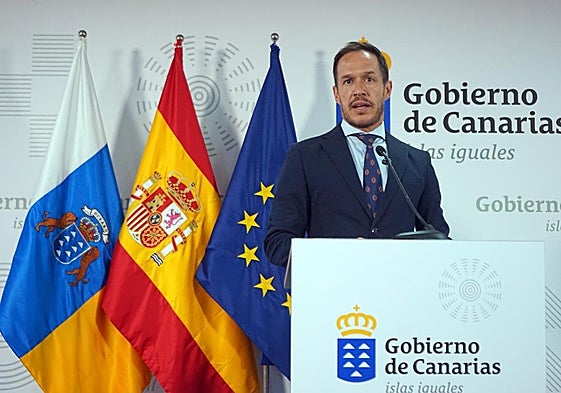 El consejero de Transición Ecológica y Energía, Mariano Hernández Zapata.