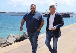 Samuel Martín y Oswaldo Betancort.