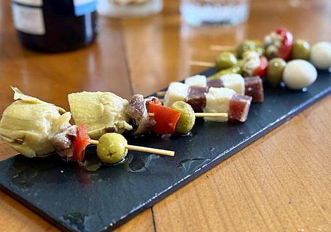 Variedad de gildas en Karbón Kale