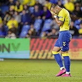 Jesé se lamenta tras una acción.