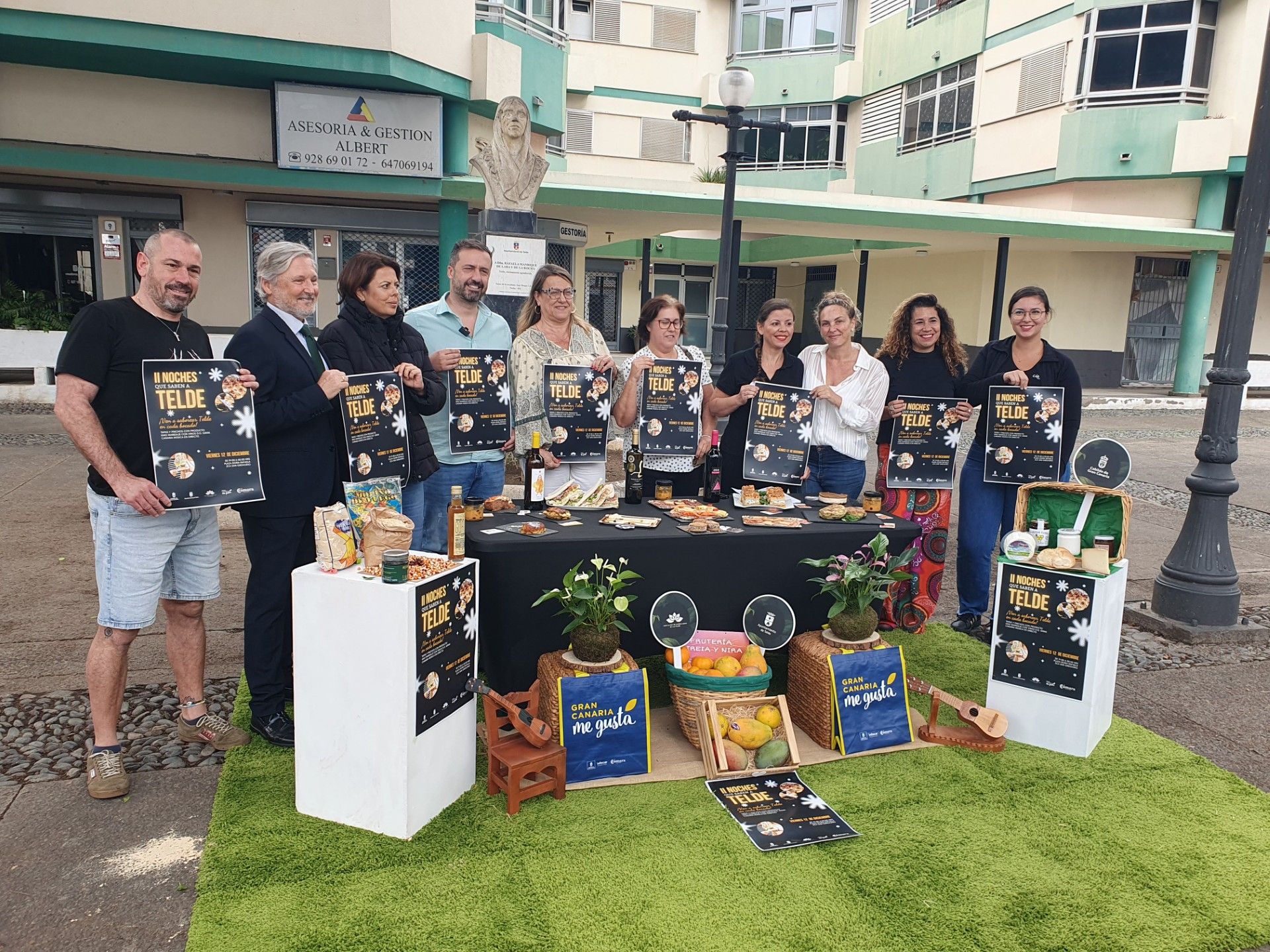Imagen de la presentación de la segunda edición de 'Noches que saben a Telde'.