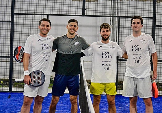 Un total de 40 parejas entraron en liza en el Torneo Aura Padel del Club Gran Canaria Padel Center.