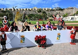 Un momento de la presentación en el Parque del Sur.