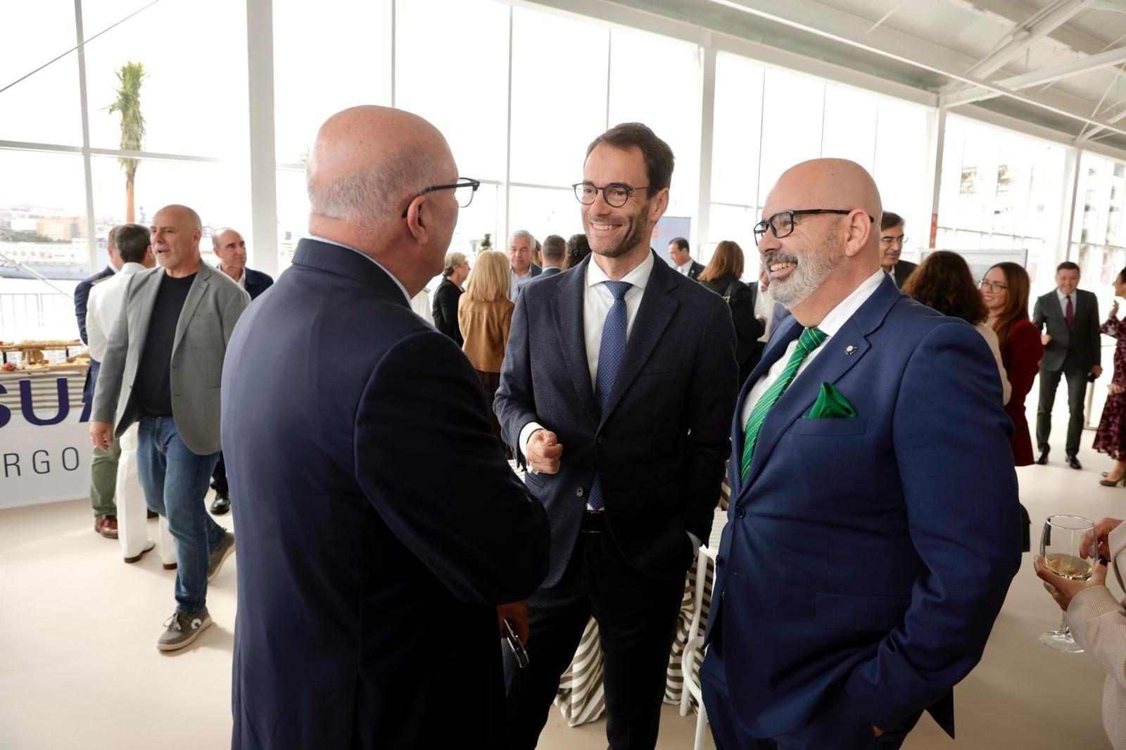 El almuerzo navideño de la patronal portuaria, en imágenes