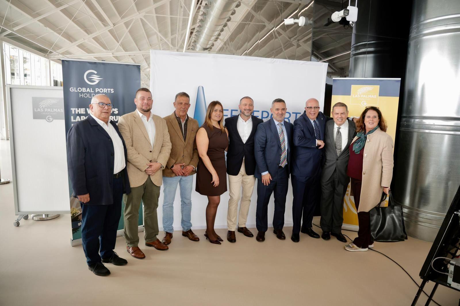 El almuerzo navideño de la patronal portuaria, en imágenes