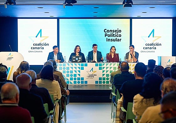 CC en Gran Canaria celebró este jueves su último Consejo Político Insular del año en Infecar.