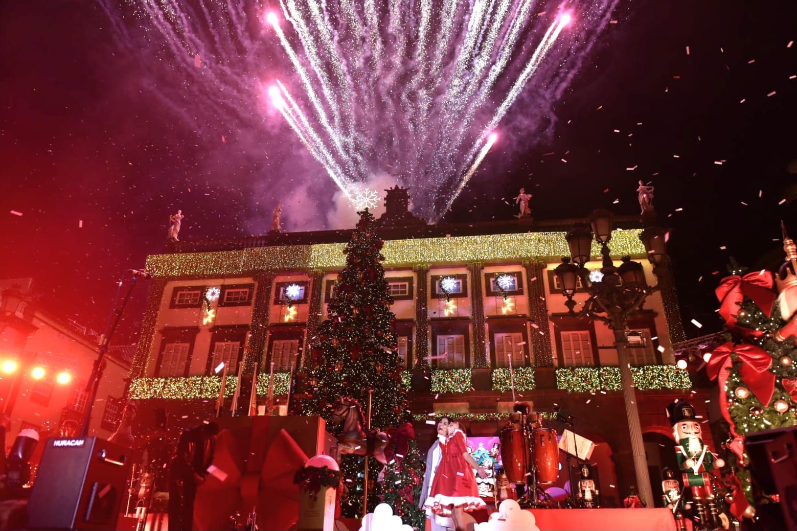 El alumbrado navideño de Las Palmas de Gran Canaria, en imágenes