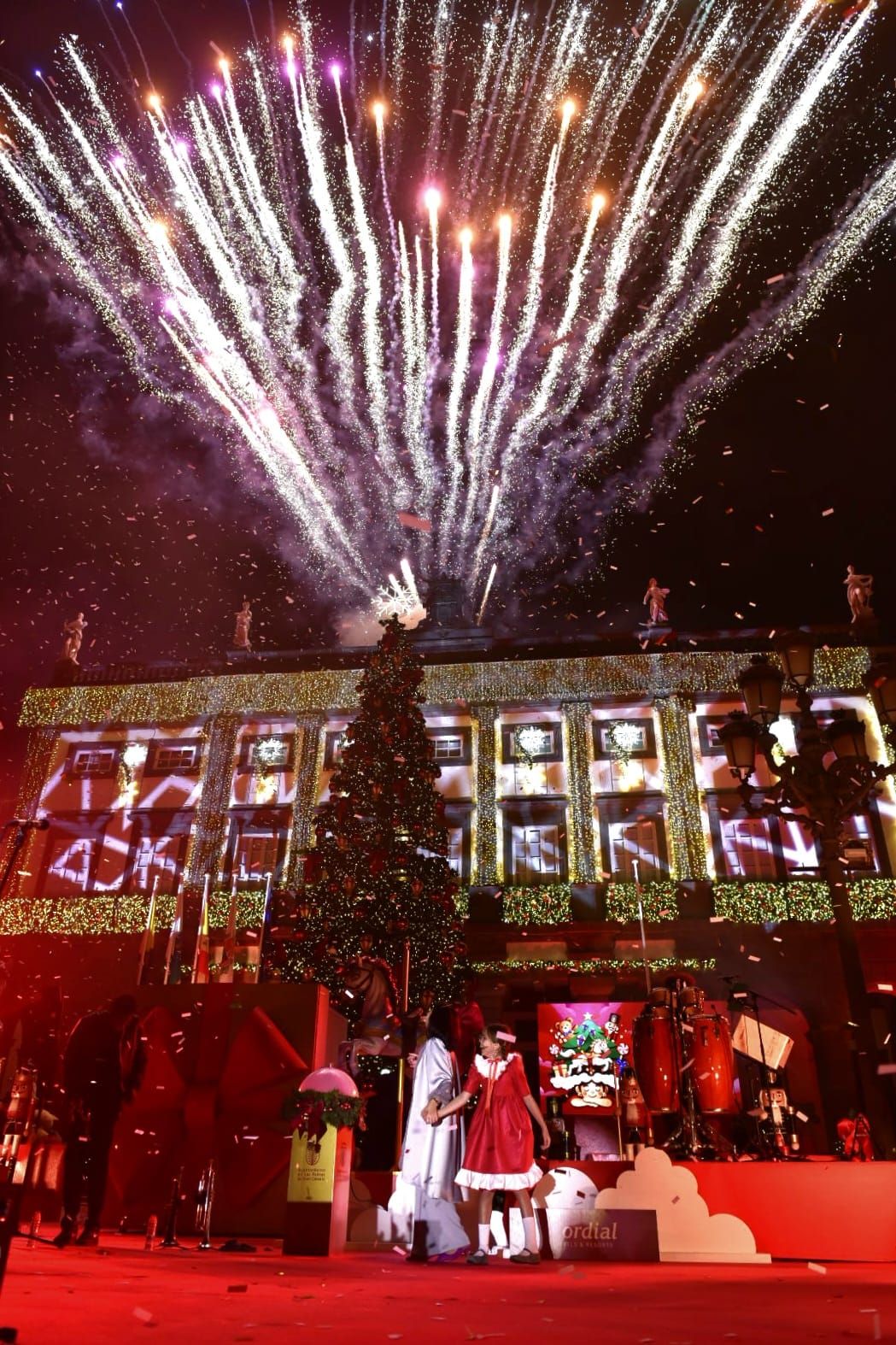 El alumbrado navideño de Las Palmas de Gran Canaria, en imágenes