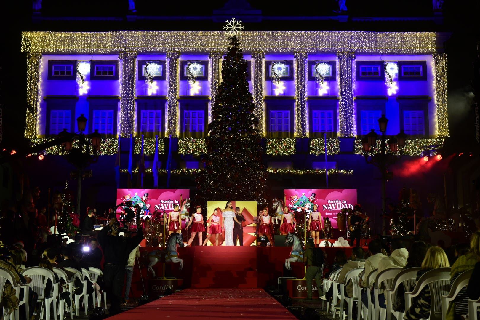 El alumbrado navideño de Las Palmas de Gran Canaria, en imágenes