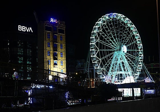 Imagen de la feria de Navidad en El Refugio.