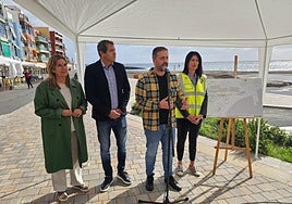 El alcade de Telde, Juan Antonio Peña, en la mañana de este jueves.