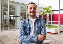 David Comas, secretario de Comunicación y ahora mismo líder de Sumar en Canarias.