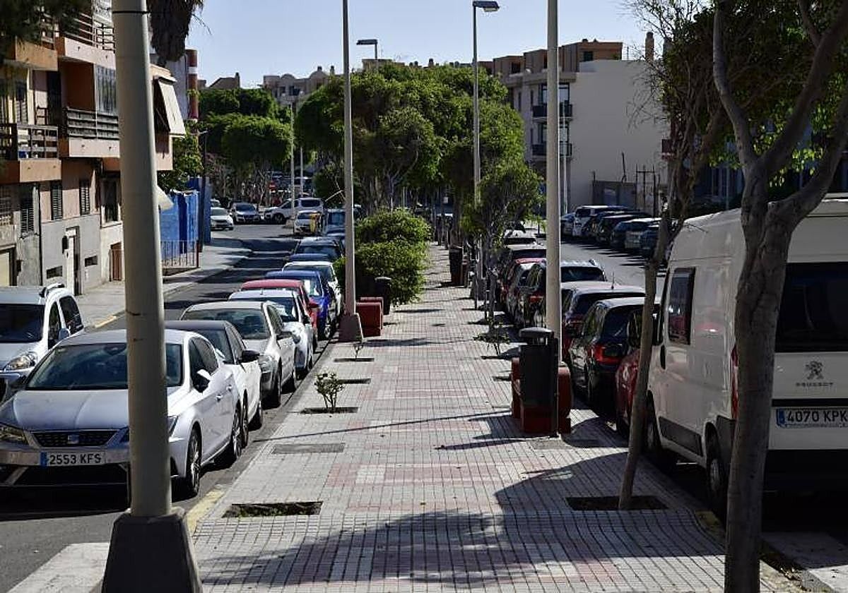 Imagen de archivo de un barrio de Telde.