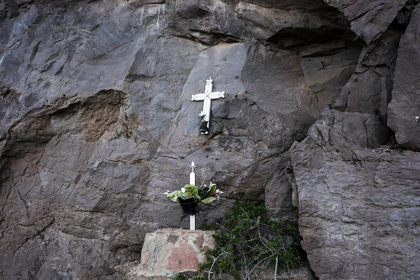 Así está ahora la GC-200 a su paso por el Andén Verde