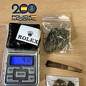 Imagen de las sustancias intervenidas.