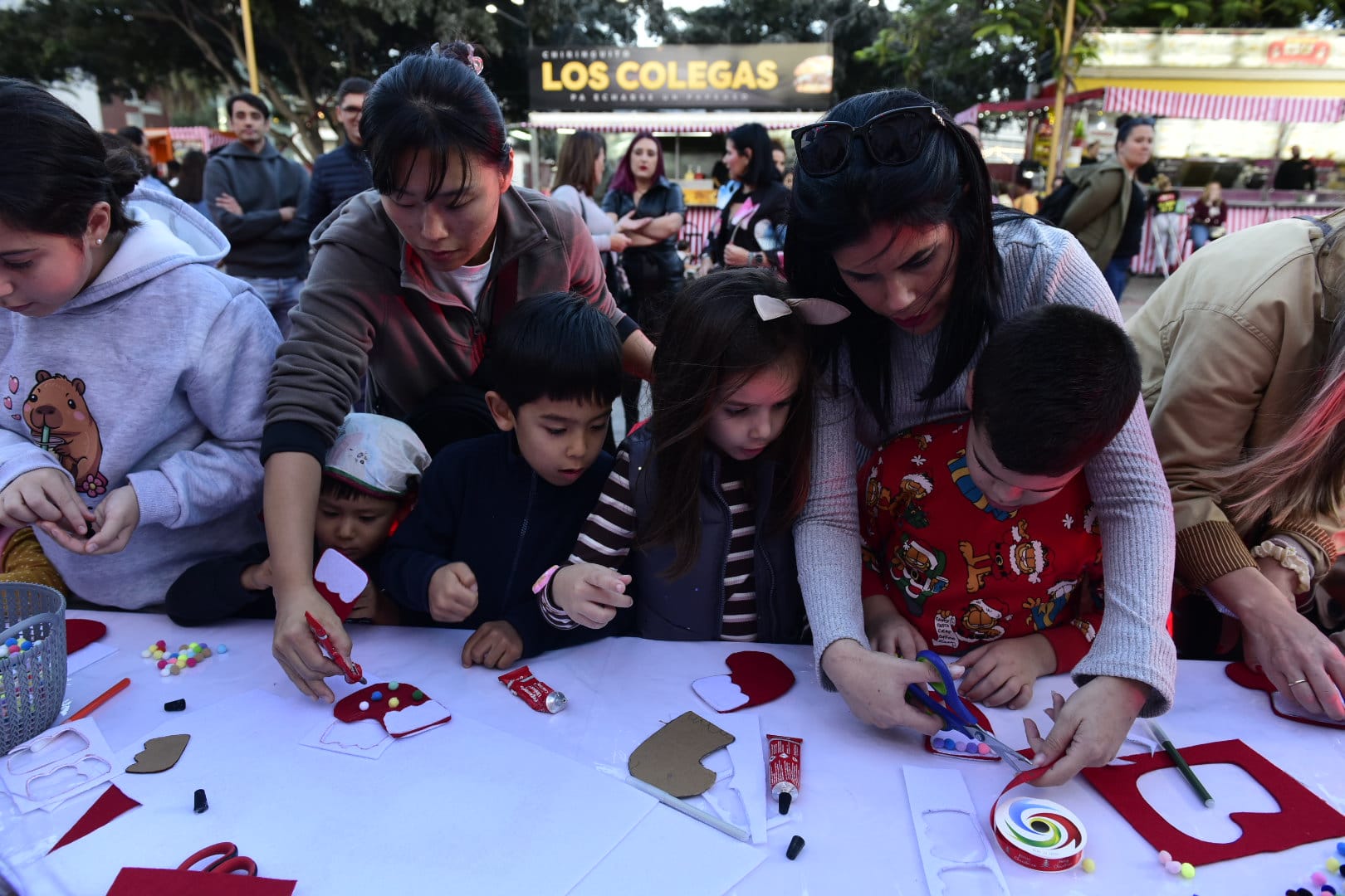 El ambiente navideño en Santa Catalina, en imágenes