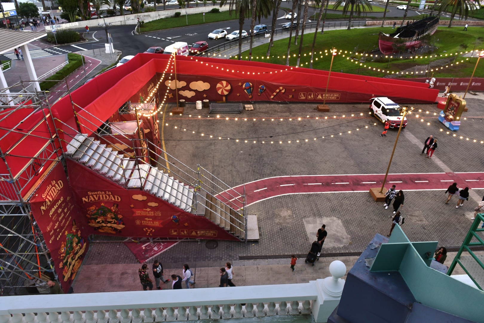 El ambiente navideño en Santa Catalina, en imágenes