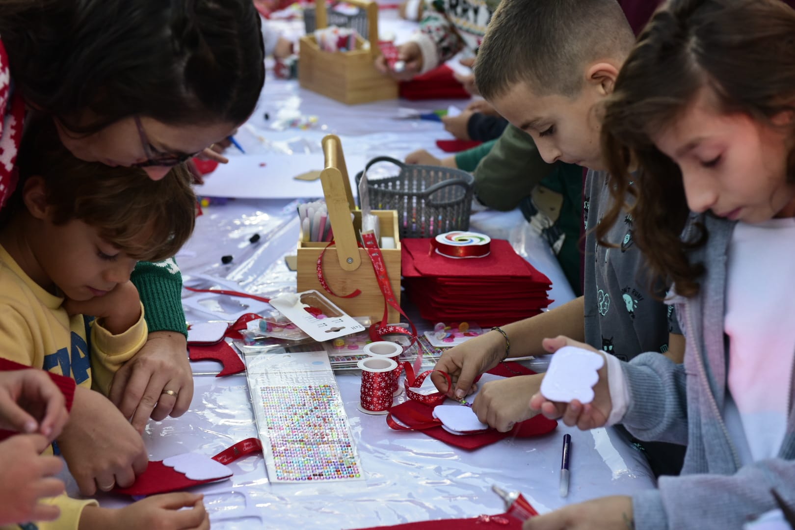 El ambiente navideño en Santa Catalina, en imágenes