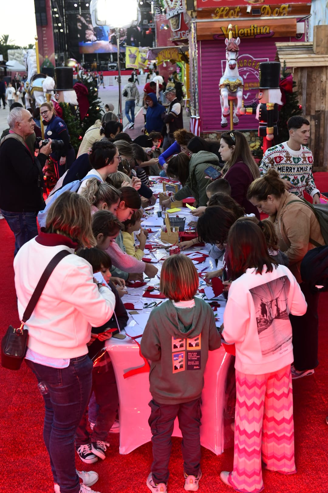 El ambiente navideño en Santa Catalina, en imágenes