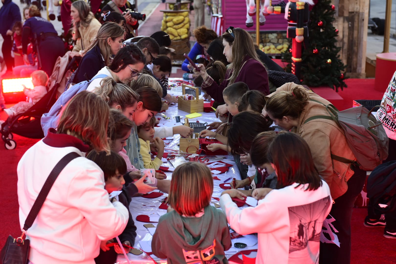 El ambiente navideño en Santa Catalina, en imágenes