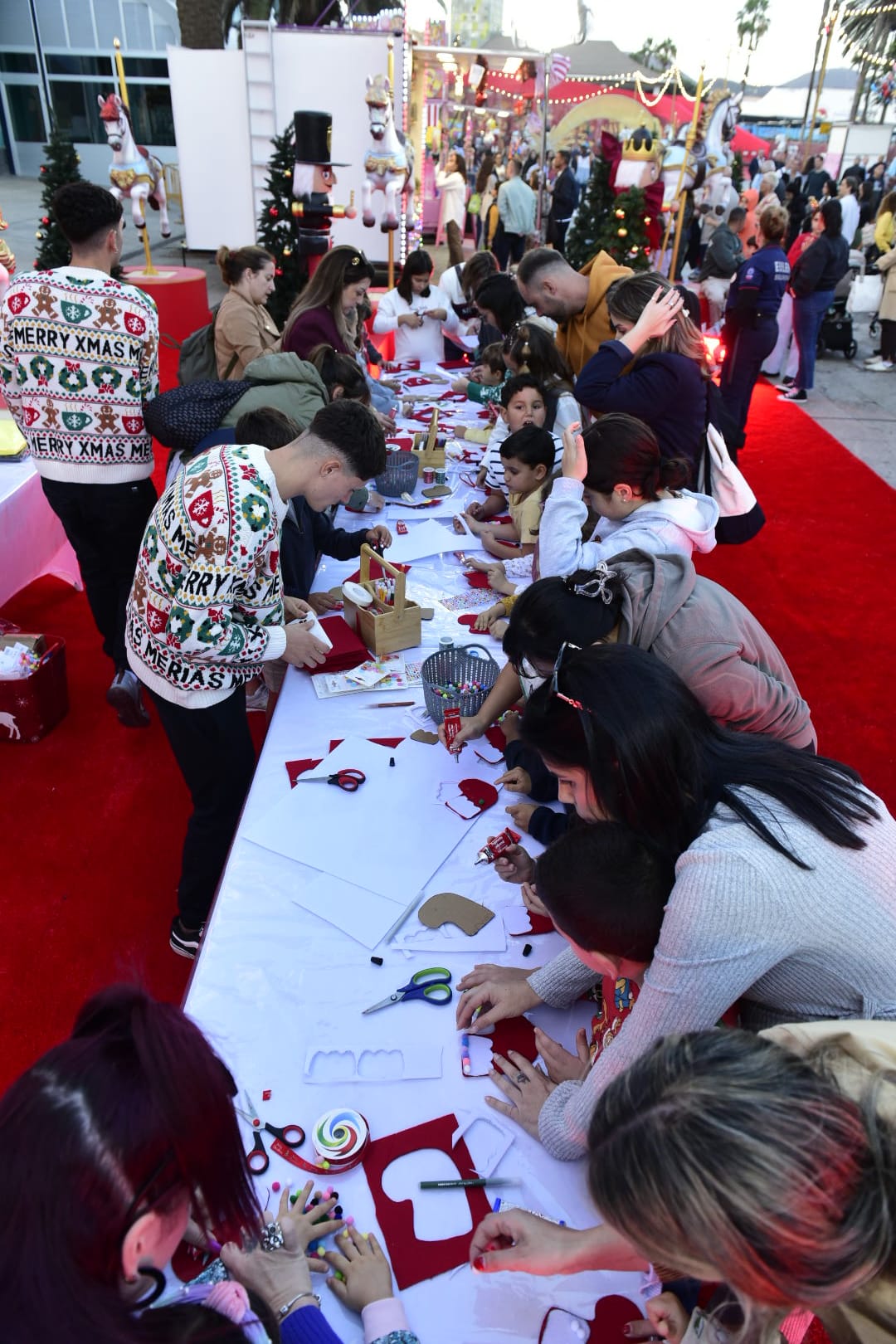 El ambiente navideño en Santa Catalina, en imágenes