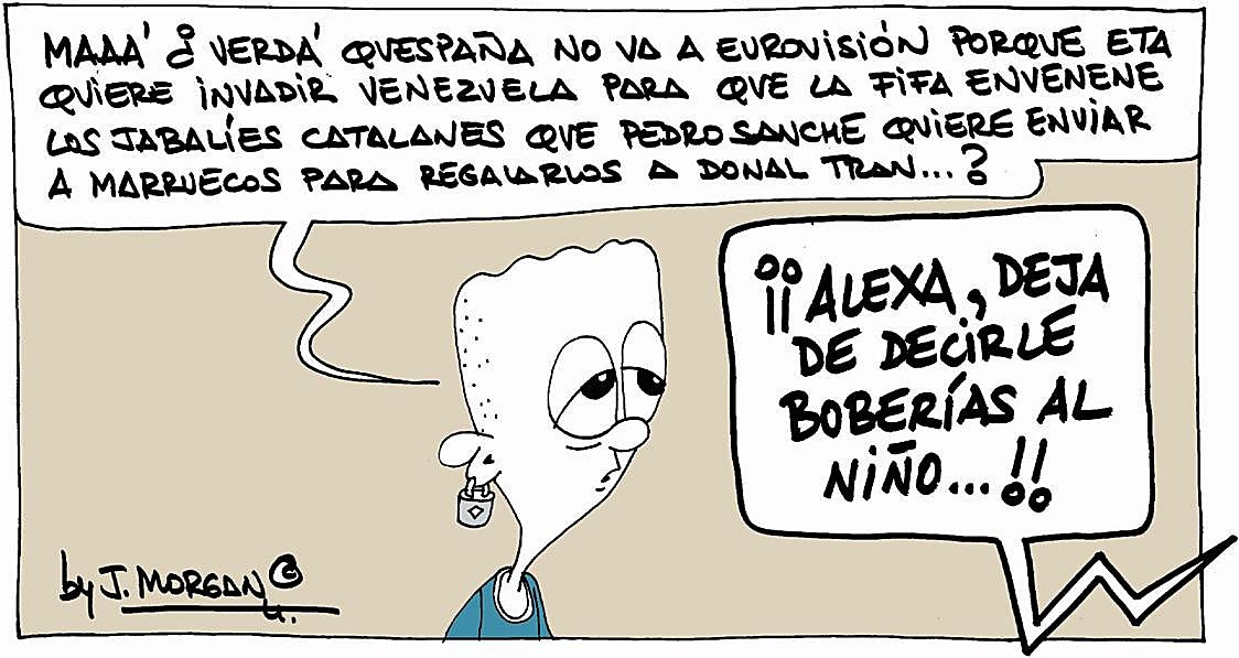 La viñeta de Morgan de este lunes 8 de diciembre