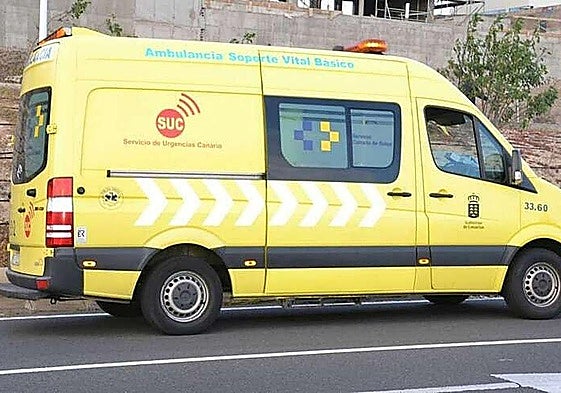 Imagen de archivo de una ambulancia.