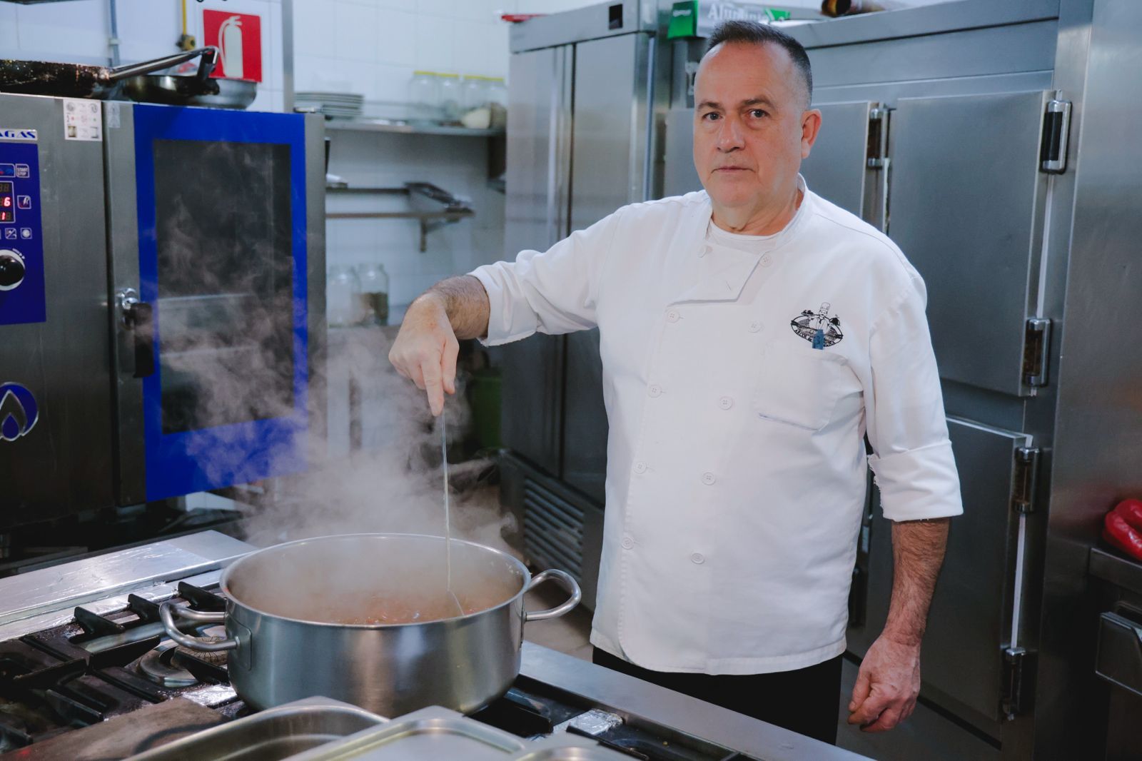 Fran Rodríguez, chef del restaurante Arcos de La Laguna, ha preparado unos platos muy especiales para estas jornadas.