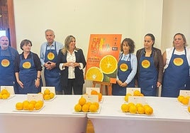 La Casa Condal de Telde acogió la celebración de la cata que determinará las mejores naranjas del municipio