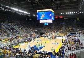 El Gran Canaria, pendiente aún de la ACB para conocer la nueva fecha del encuentro frente al Baskonia